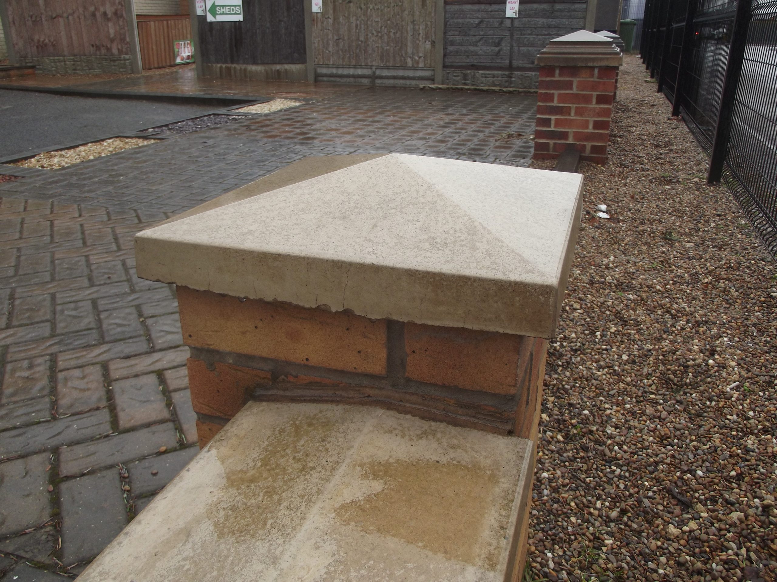 Worksop Landscaping and Building Supplies - Pier Caps